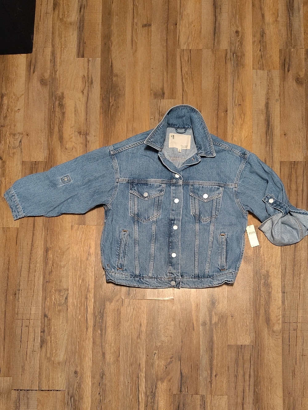 Anthropologie Light Blue Denim Jean Jacket